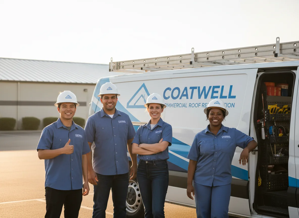 Commercial roof coating company in Kistler, WV